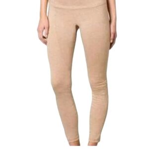 PrAna Moto Legging Size M Heathered Tan